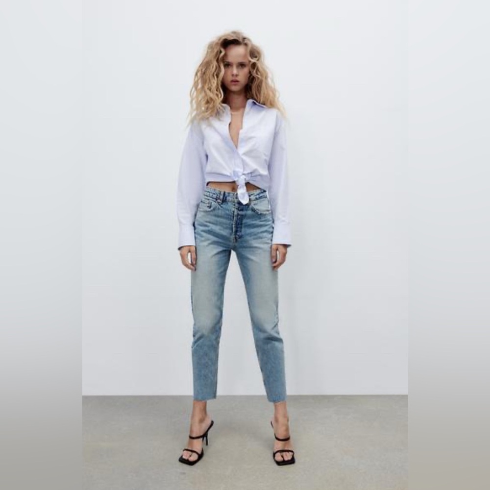 Zara TRF High Waist Jeans